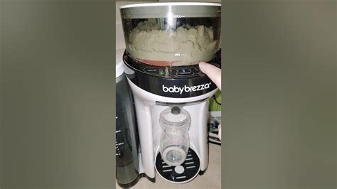 It puts too much water in the bottle. . Baby brezza not dispensing water